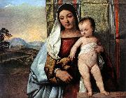 TIZIANO Vecellio Gipsy Madonna r oil